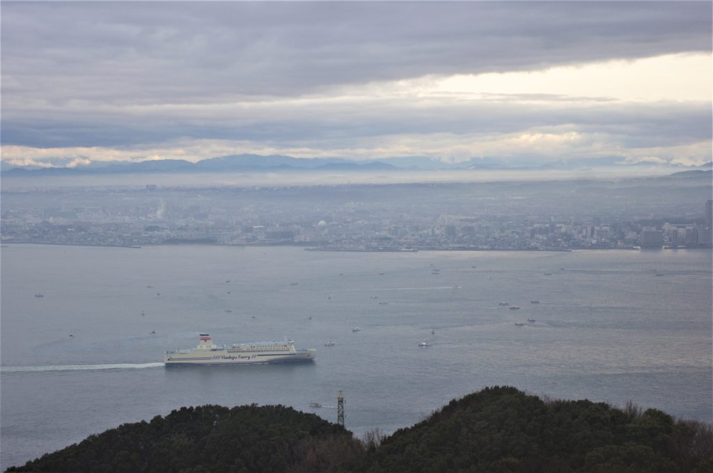 2021年 イカナゴ漁解禁日の明石海峡＜※画像提供・第五管区海上保安本部＞